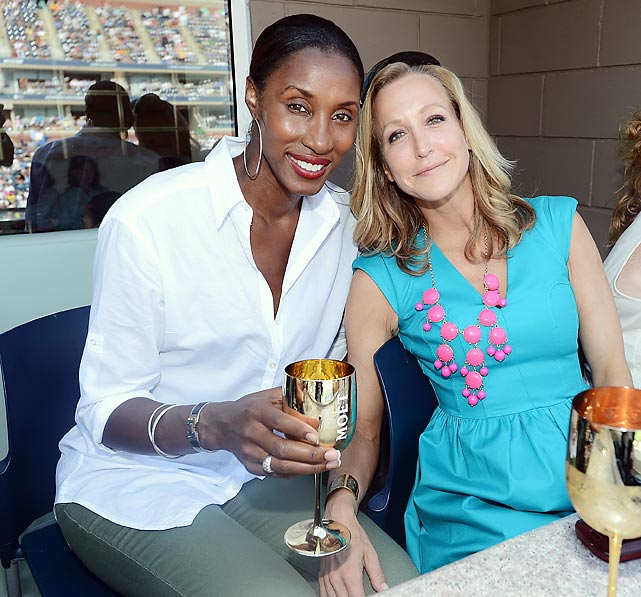 Lisa Leslie-Lockwood and Lara Spencer